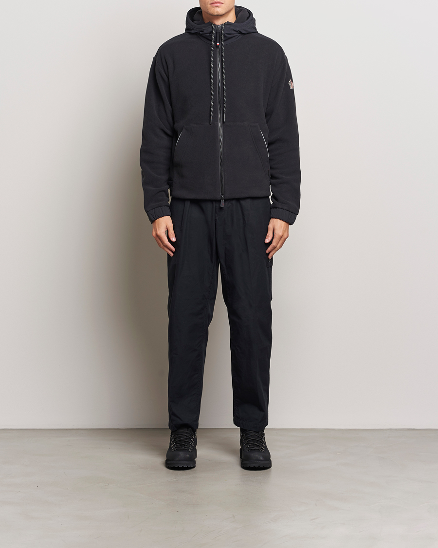 Herren | Pullover | Moncler Grenoble | Fleece Full Zip Cardigan Black
