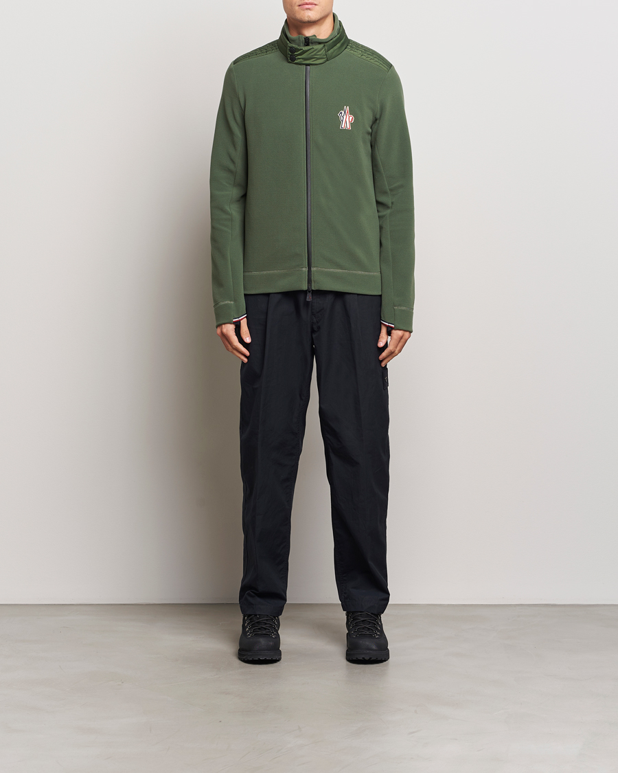 Herren | Pullover | Moncler Grenoble | Fleece Full Zip Dark Olive