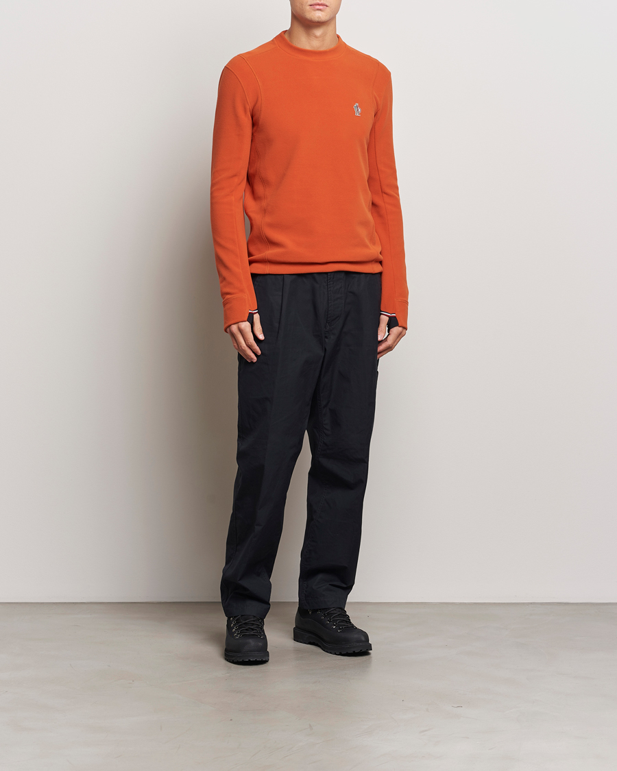 Herren | Pullover | Moncler Grenoble | Fleece Sweatshirt Brick