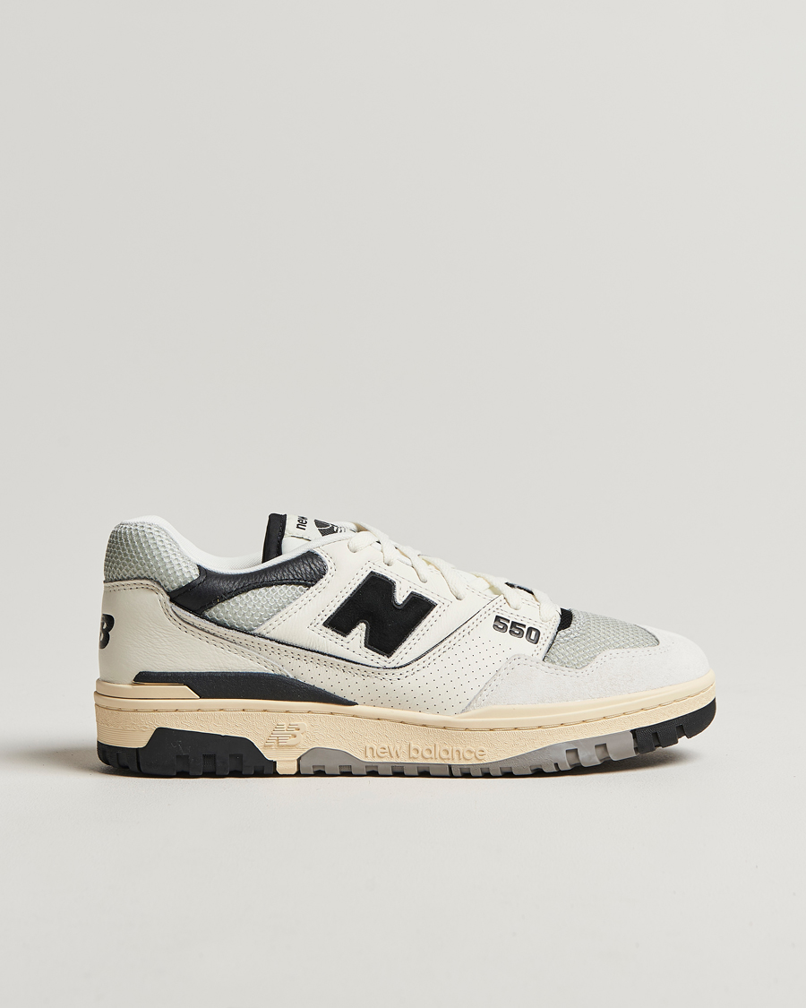 Herren | New Balance 550 Sneakers White/Black | New Balance | 550 Sneakers White/Black