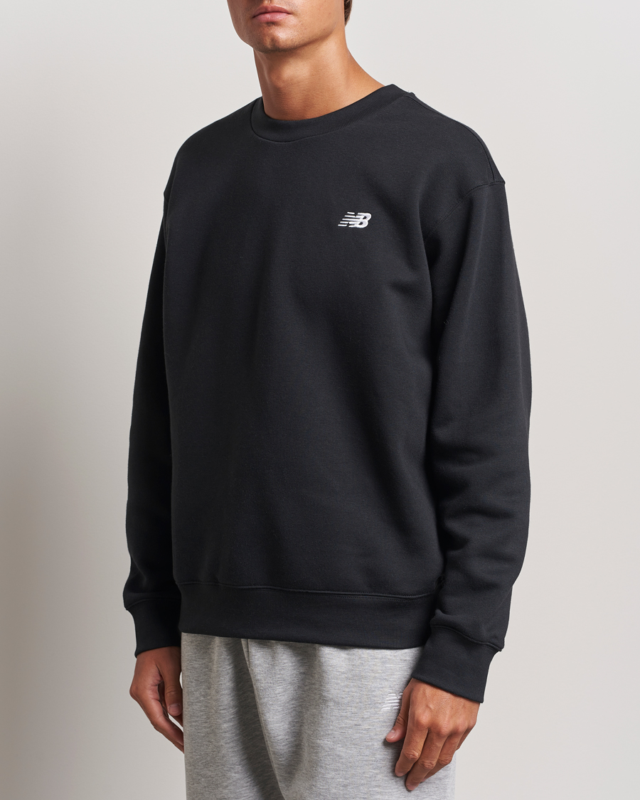 Herren | Pullover | New Balance | Essentials Fleece Sweatshirt Black