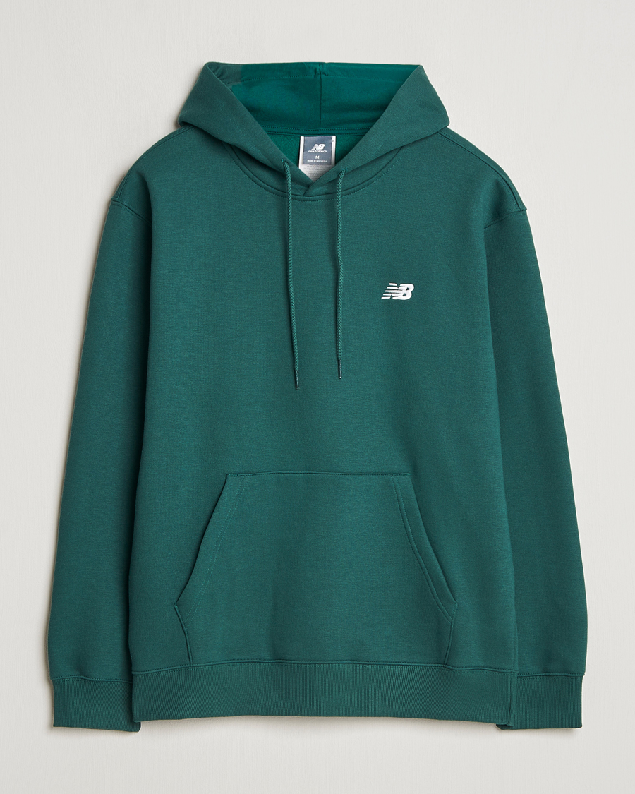 Herren | Pullover | New Balance | Essentials Fleece Hoodie Nightwatch Green