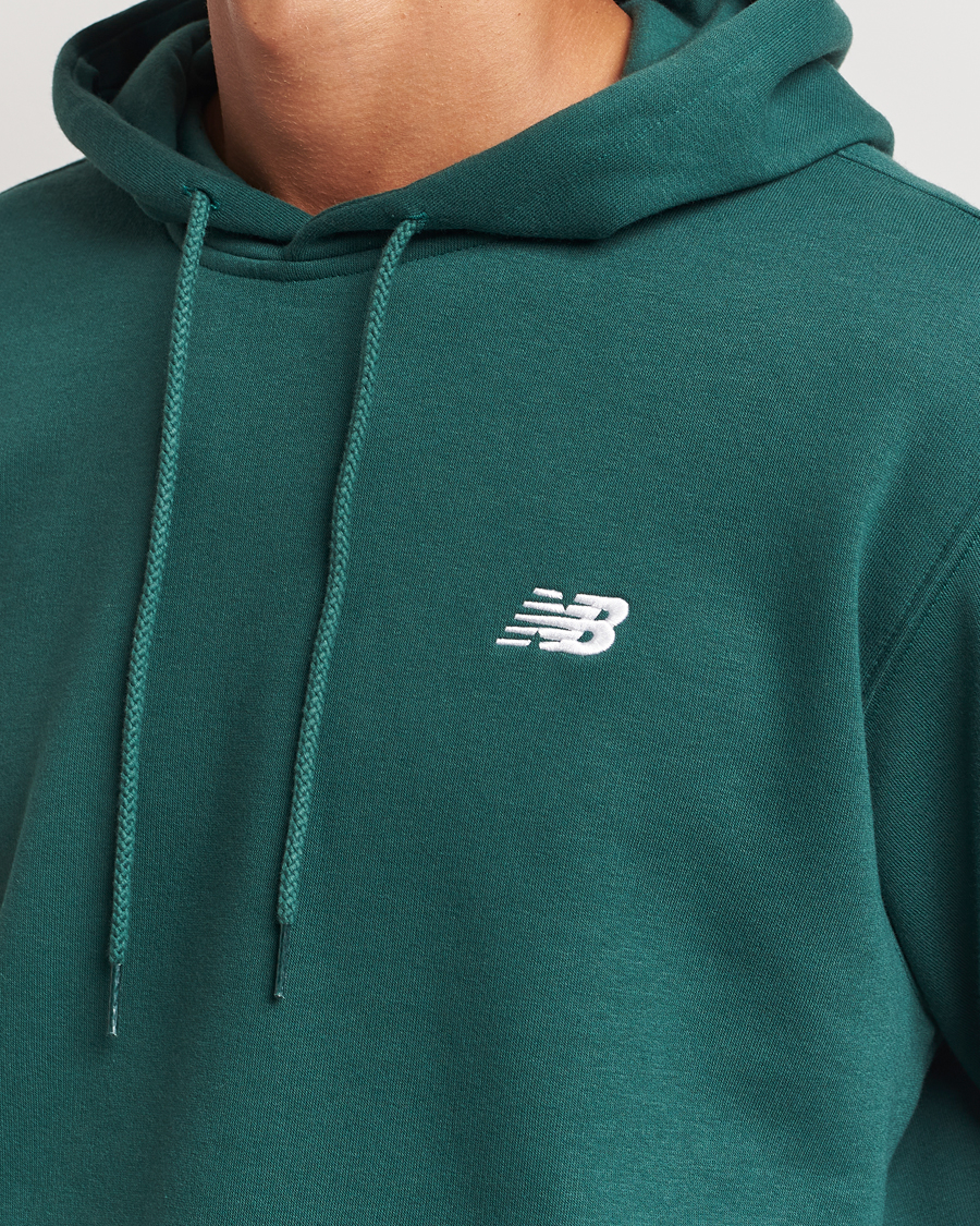 Herren | Pullover | New Balance | Essentials Fleece Hoodie Nightwatch Green