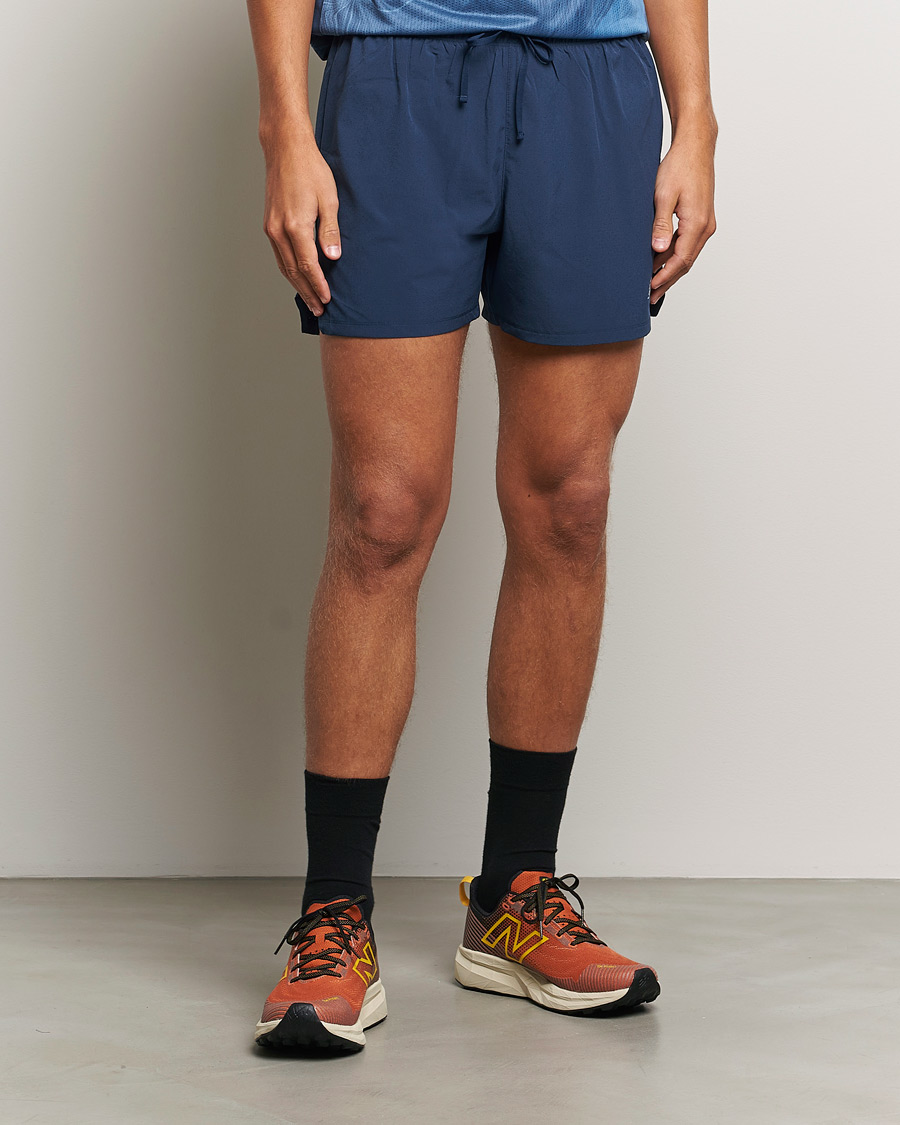 Herren | Shorts | New Balance Running | Athletics 5 Run Shorts Navy