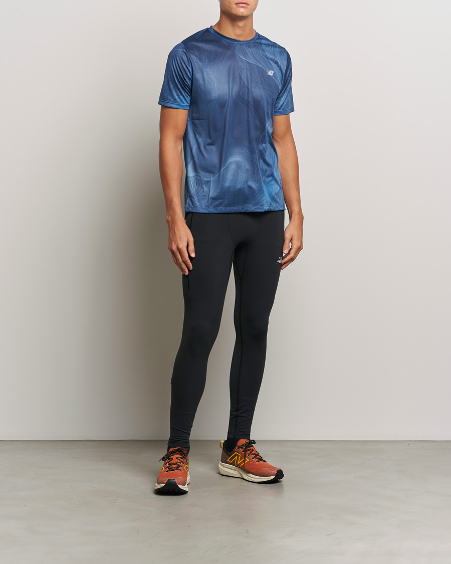 Herren | Hosen | New Balance Running | Sleek Pocket Tights Black