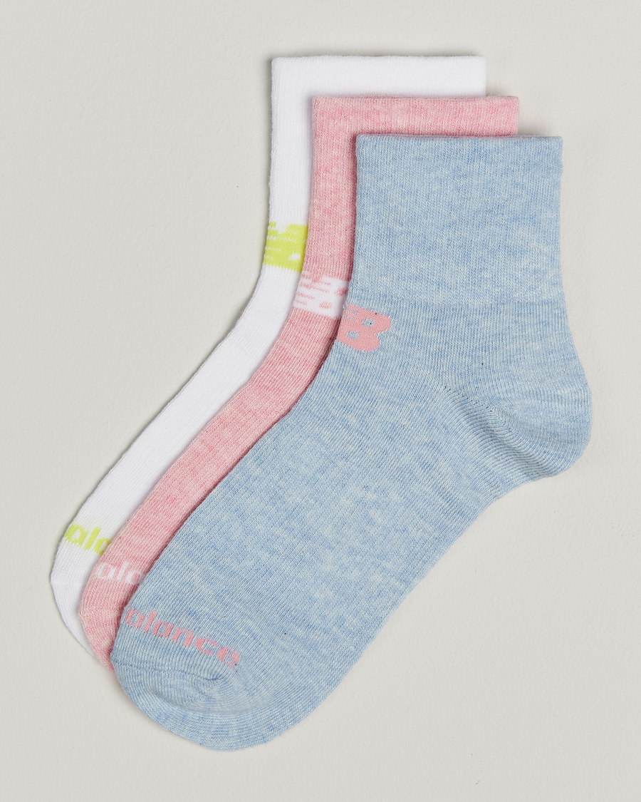 Herren | New Balance Running 3-Pack Performance Cotton Socks Multi | New Balance Running | 3-Pack Performance Cotton Socks Multi