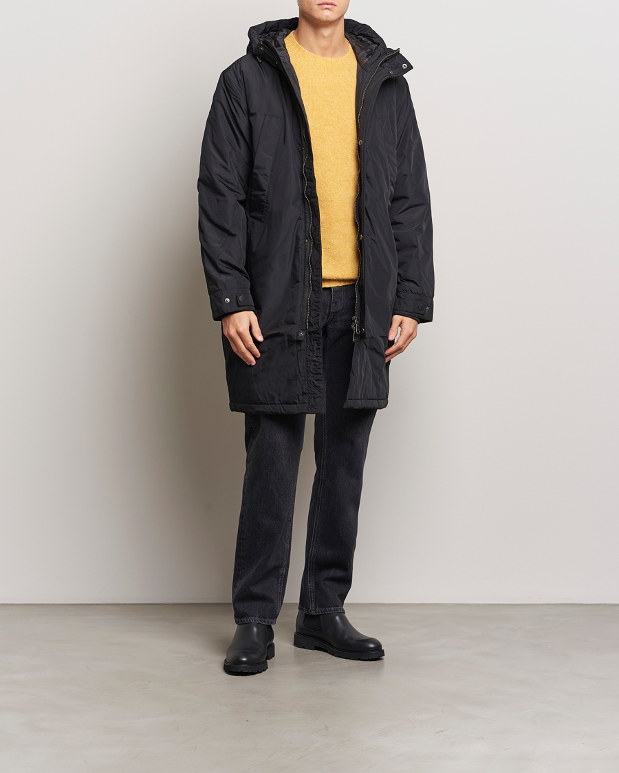 Herren | Jacken | Lyle & Scott | Longline Parka Jet Black