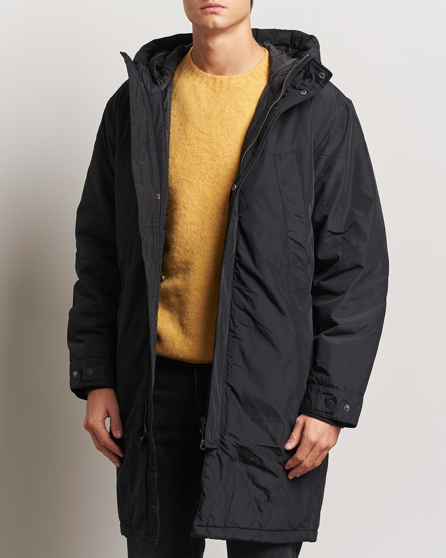 Herren | Jacken | Lyle & Scott | Longline Parka Jet Black