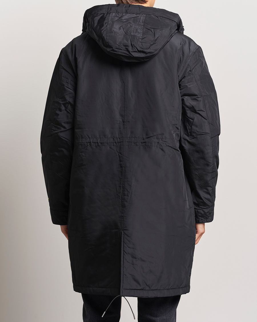 Herren | Jacken | Lyle & Scott | Longline Parka Jet Black
