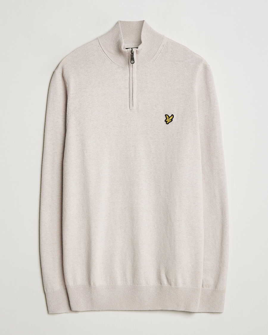 Herren | Pullover | Lyle & Scott | Cotton/Merino Half Zip Cove