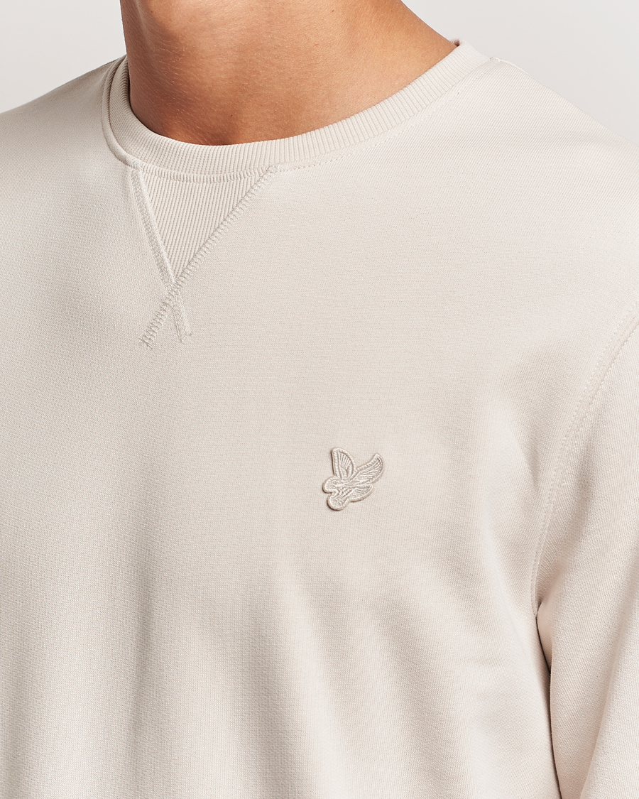 Herren | Pullover | Lyle & Scott | Tonal Eagle Crew Neck Sweatshirt Cove