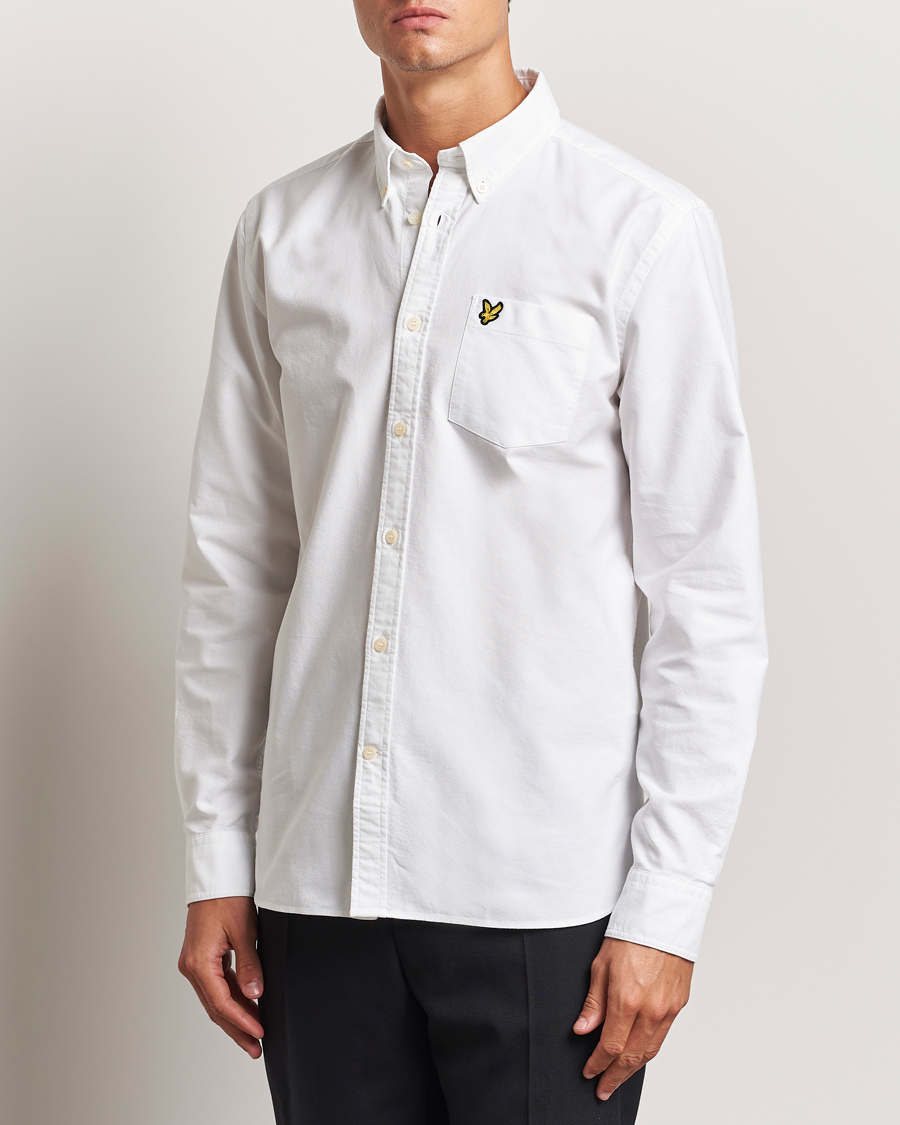 Herren | Hemden | Lyle & Scott | Lightweight Oxford Shirt White