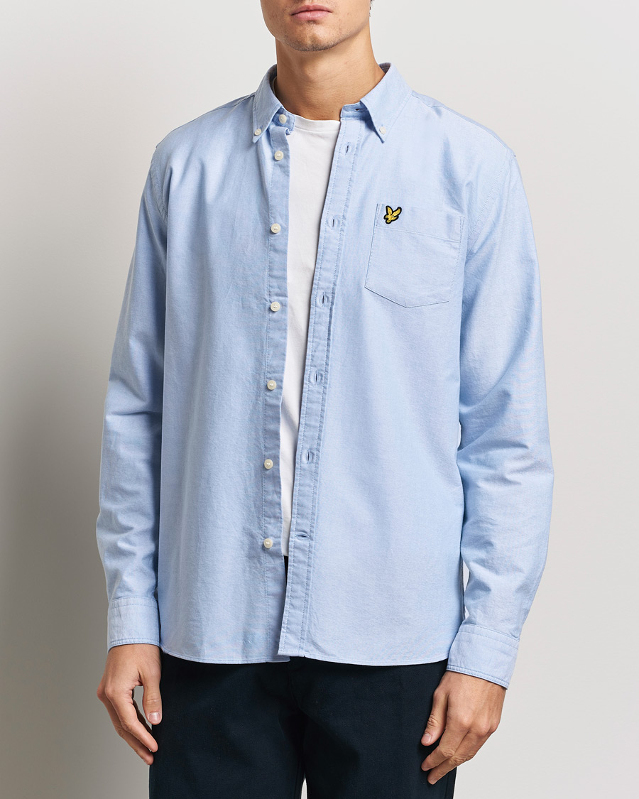 Herren | Hemden | Lyle & Scott | Lightweight Oxford Shirt Riviera Blue