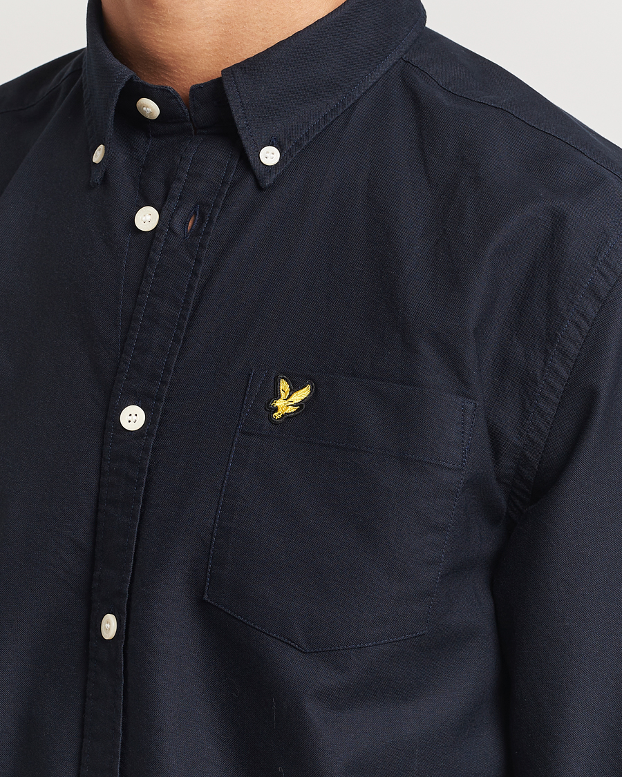 Herren | Hemden | Lyle & Scott | Lightweight Oxford Shirt Dark Navy