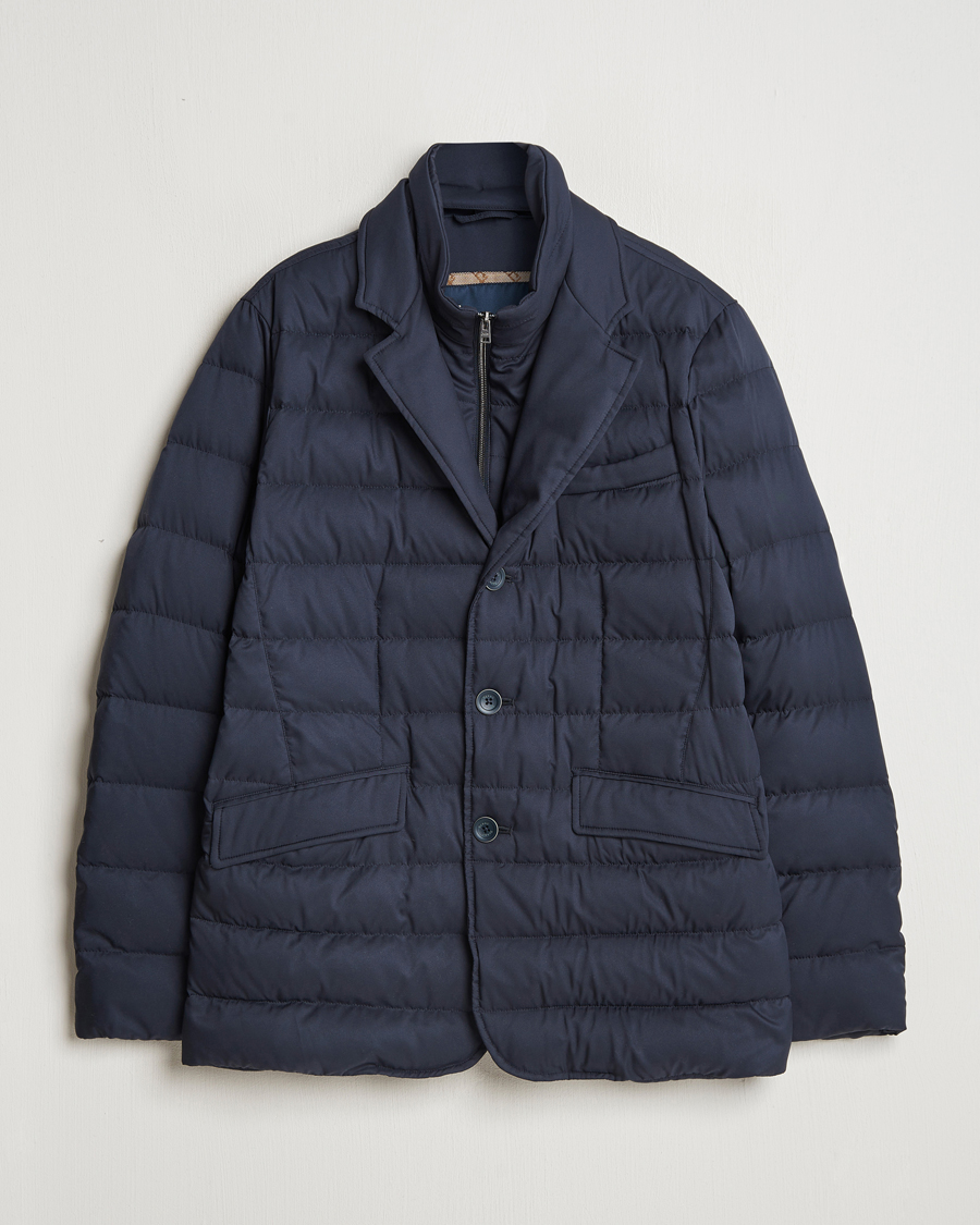 Herren | Jacken | Herno | Nylon Down Blazer Navy
