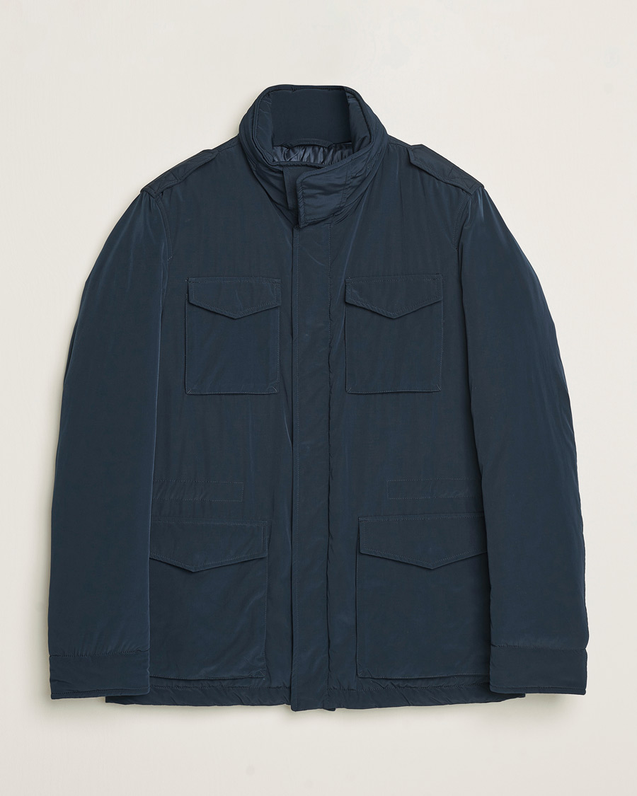Herren | Jacken | Herno | Soft Nylon Field Jacket Navy