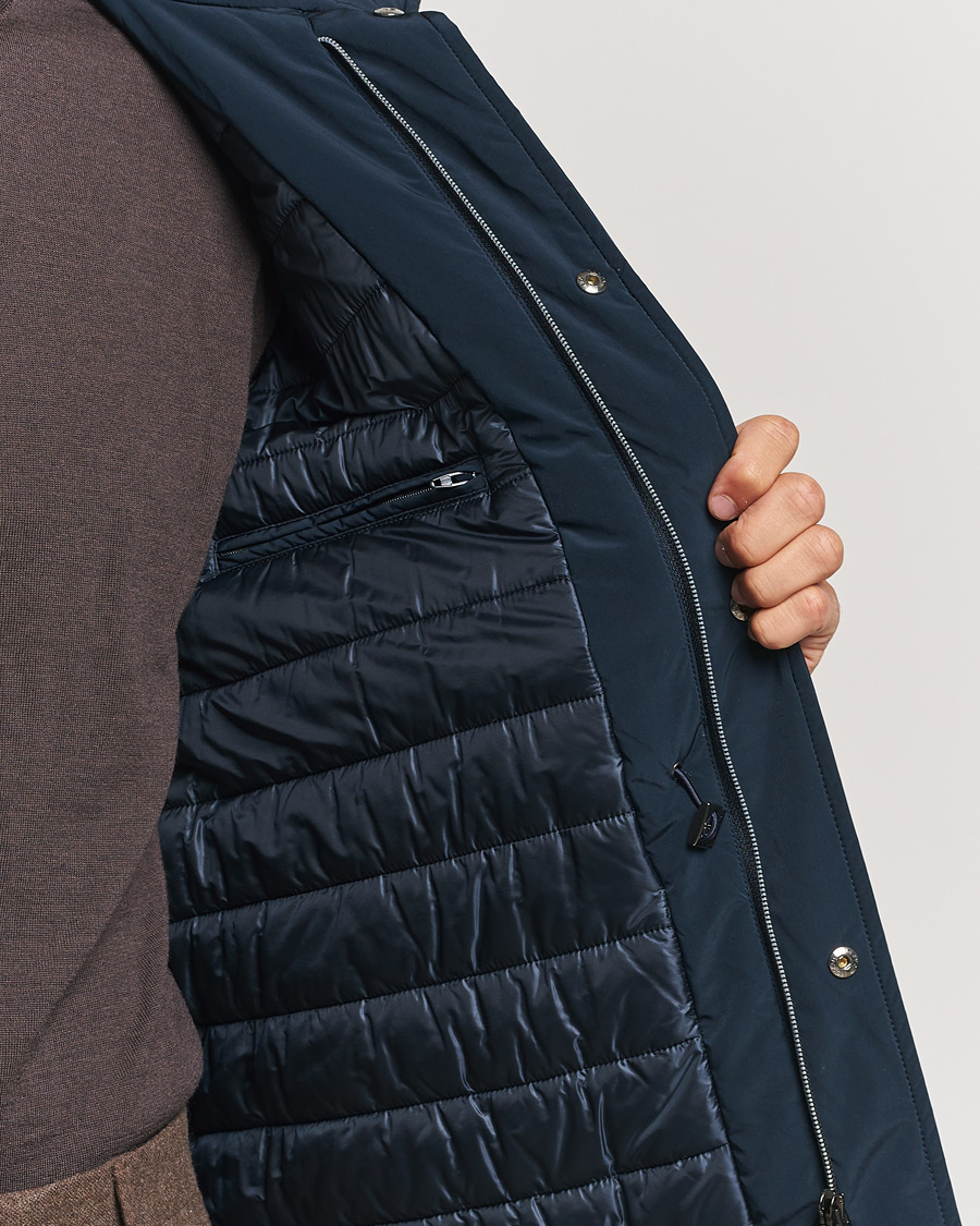 Herren | Jacken | Herno | Soft Nylon Field Jacket Navy
