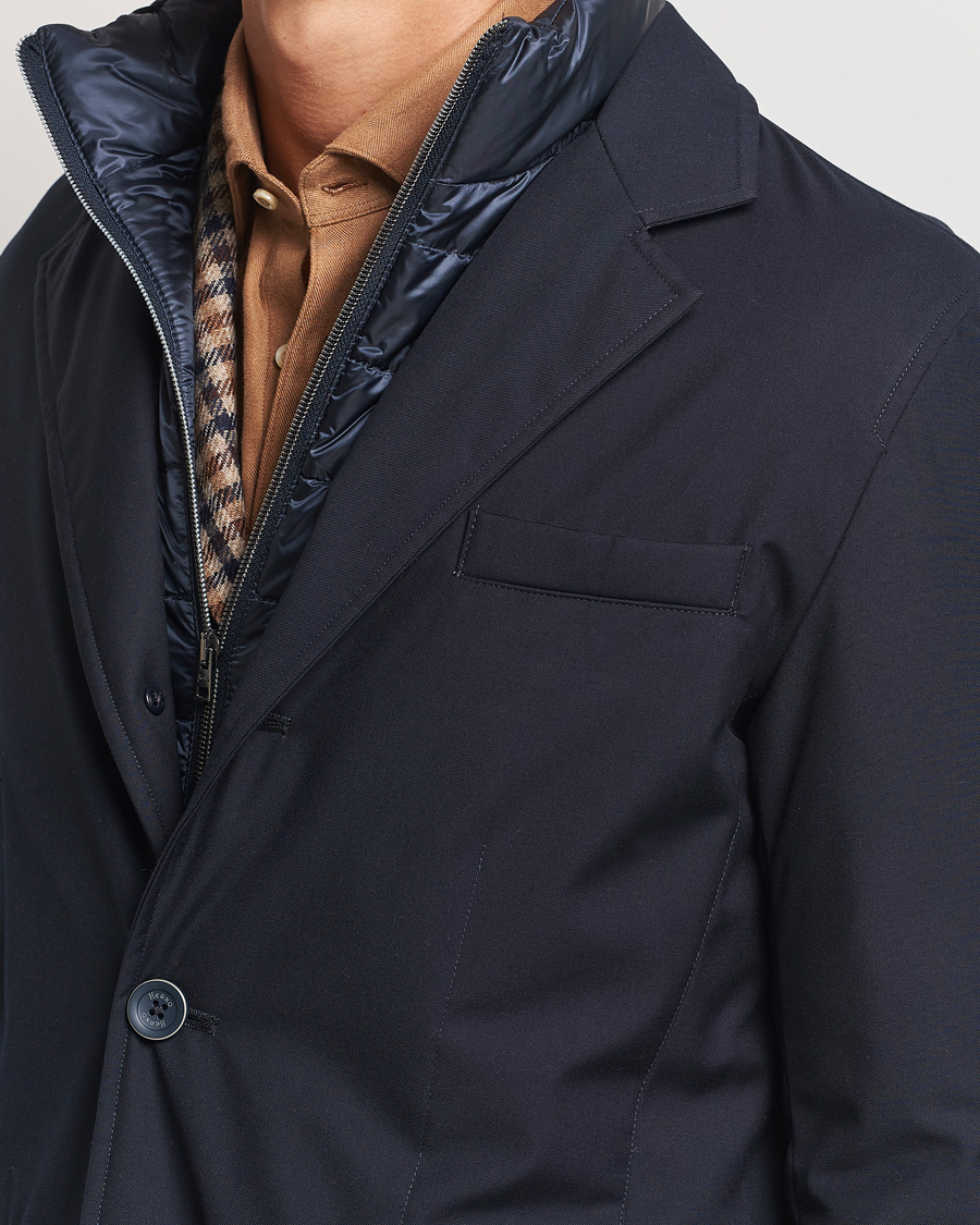 Herren | Jacken | Herno | Water Repellent Down Blazer Navy