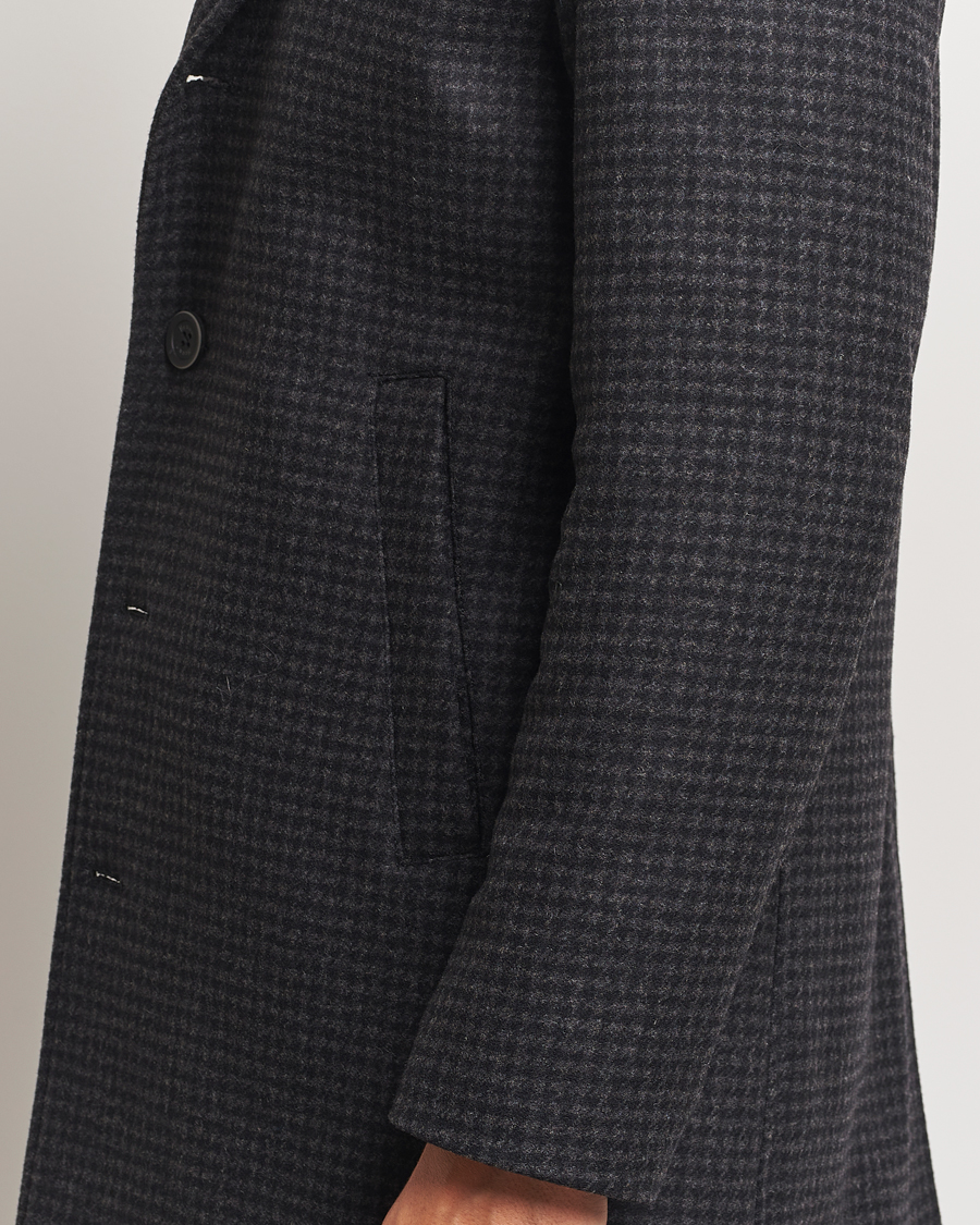 Herren | Jacken | Herno | Wool Zip Coat Charcoal