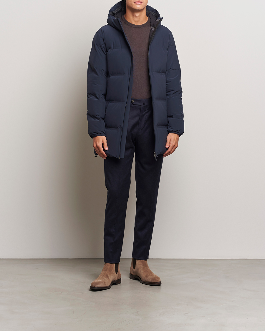 Herren | Jacken | Herno | Laminar Stretch Down Parka Navy