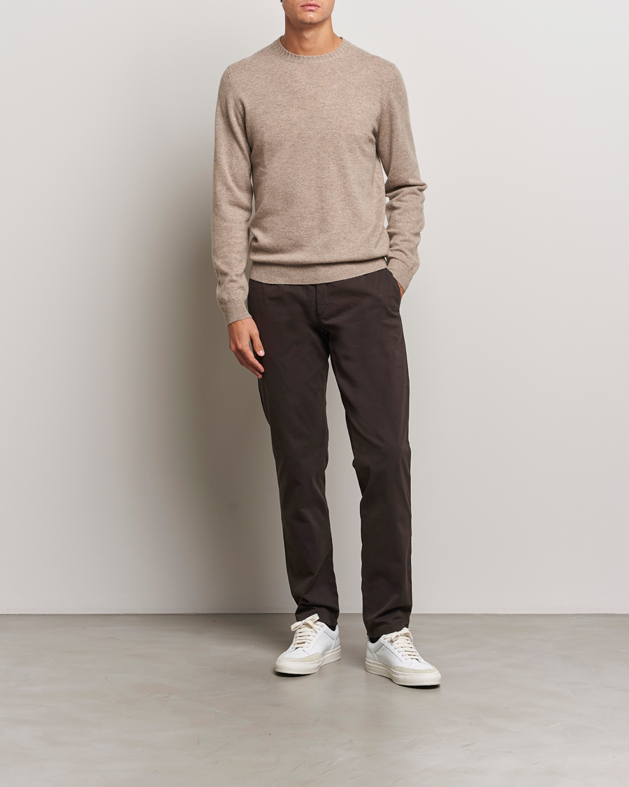 Herren | Hosen | Orlebar Brown | Fallon Stretch Cotton Trousers Truffle