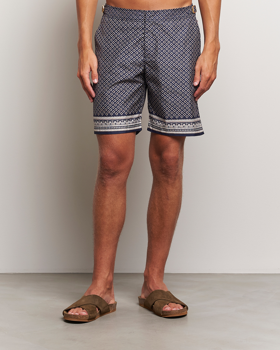 Herren | Badehosen | Orlebar Brown | Dane II Solomio Swimshorts Night Iris