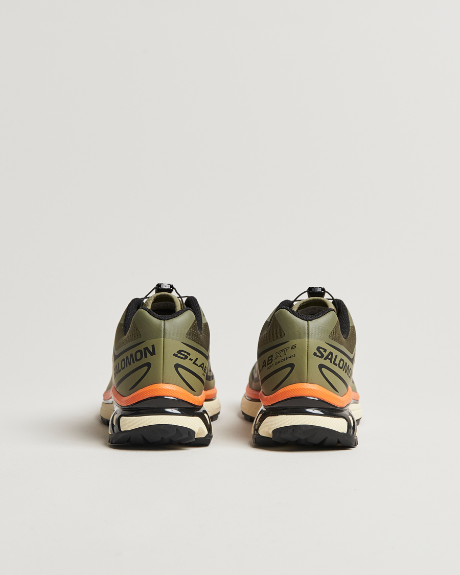Herren | Salomon XT-6 Sneakers Deep Green Lichen/Black | Salomon | XT-6 Sneakers Deep Green Lichen/Black