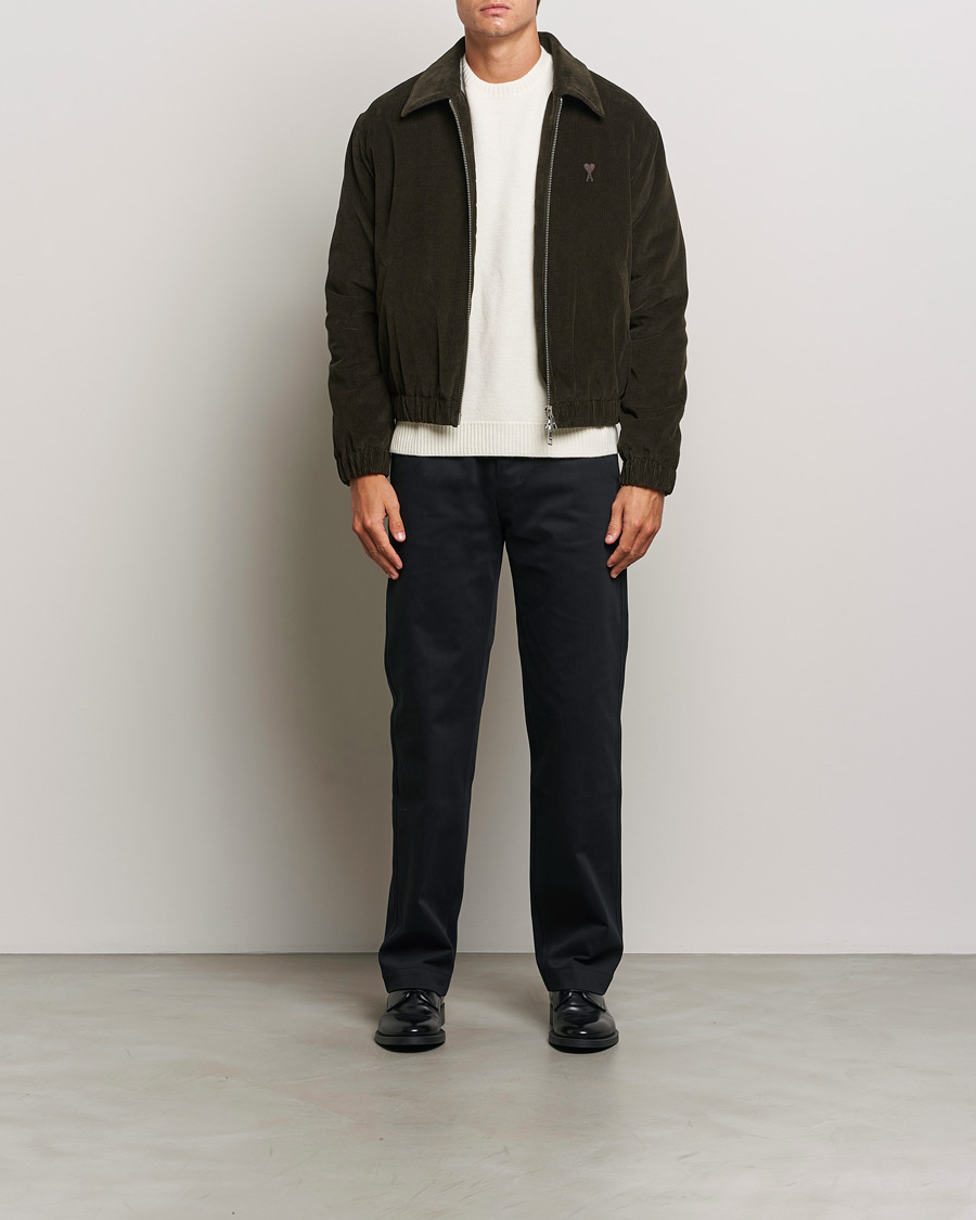 Herren | Jacken | AMI | Light Padded Corduroy Jacket Dark Coffee