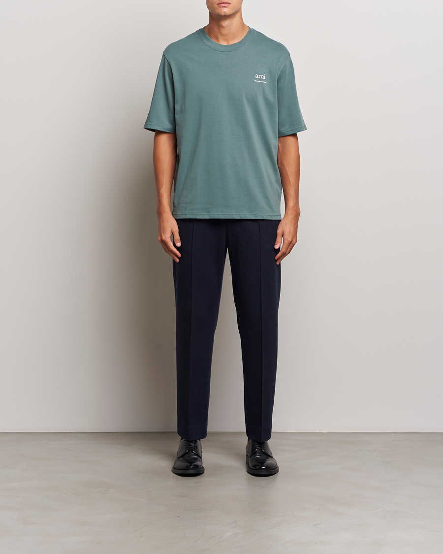 Herren | T-Shirts | AMI | Logo T-Shirt Antique Clay
