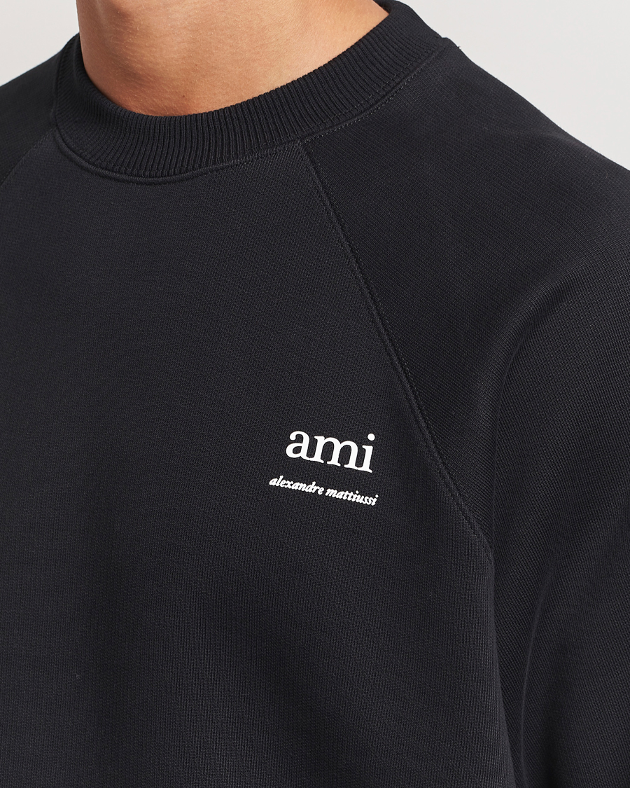 Herren | Pullover | AMI | Logo Sweatshirt Black