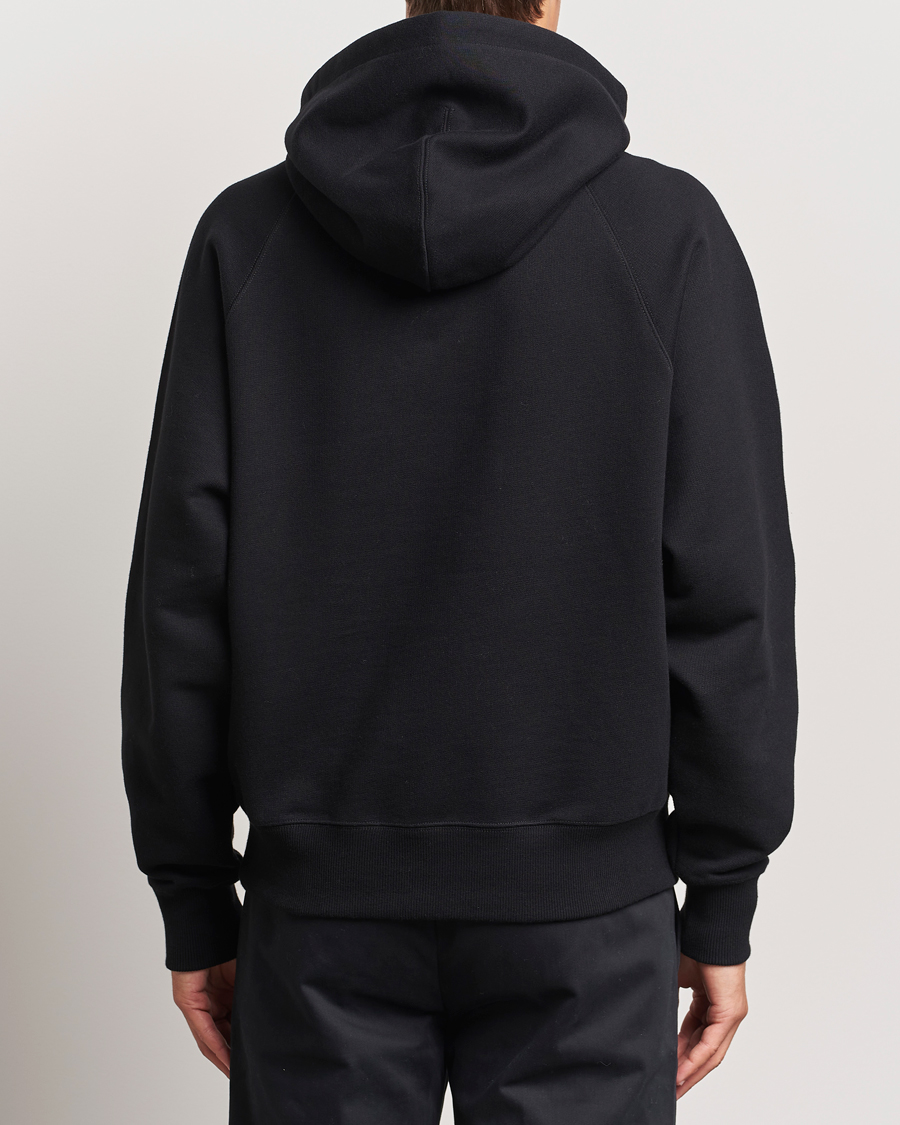 Herren | Pullover | AMI | Logo Hoodie Black