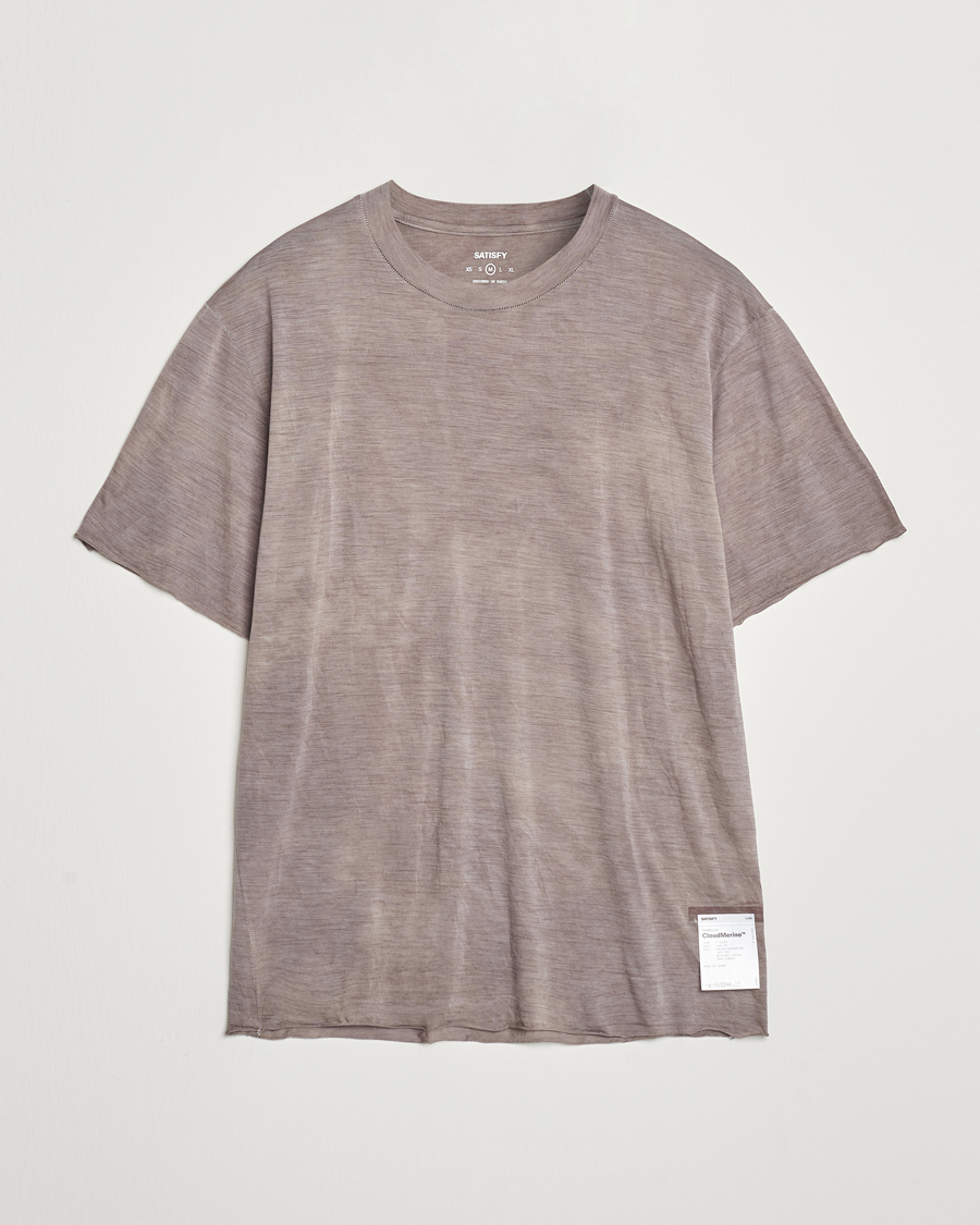 Herren | T-Shirts | Satisfy | CloudMerino T-Shirt Sun Bleached Fallen Rock