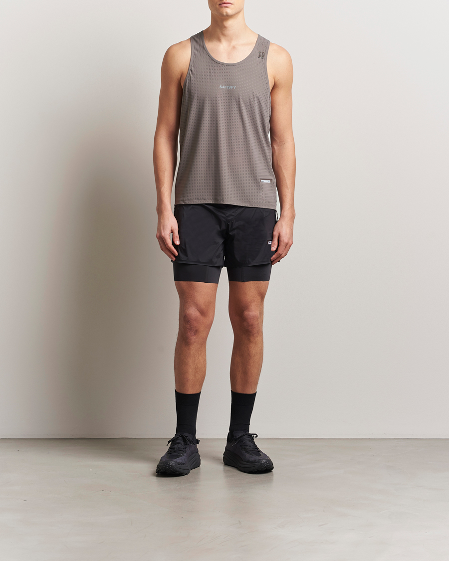 Herren | Shorts | Satisfy | TechSilk 8 Inch Shorts Black