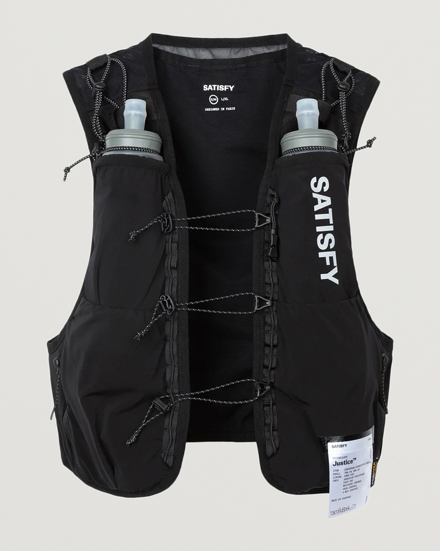 Herren | Satisfy Justice Cordura Hydration Vest Black | Satisfy | Justice Cordura Hydration Vest Black