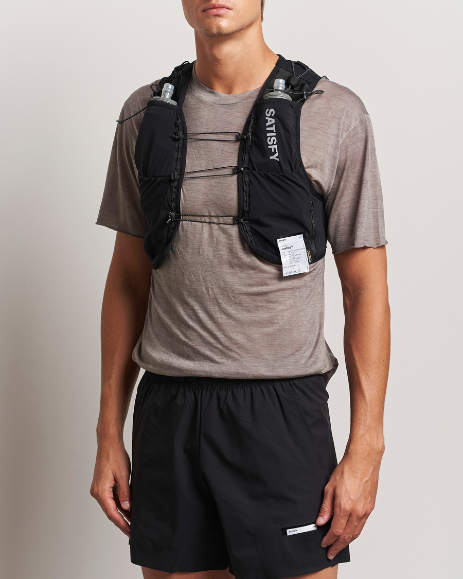 Herren | Satisfy Justice Cordura Hydration Vest Black | Satisfy | Justice Cordura Hydration Vest Black