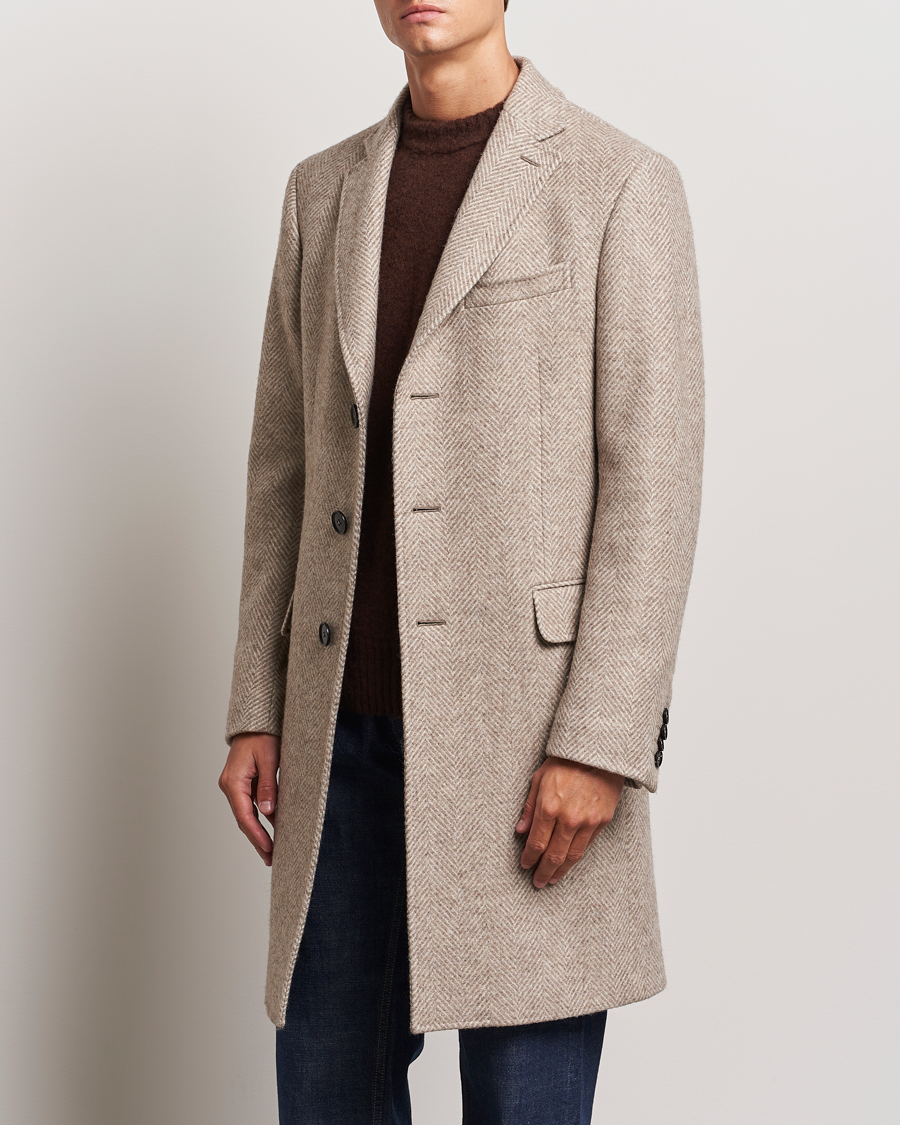 Herren | Jacken | Zegna | Wool/Cashmere Double Breasted Coat Beige