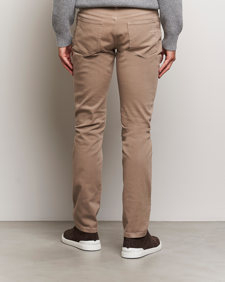 Herren | Hosen | Zegna | 5-Pocket Comfort Denim Pants Beige