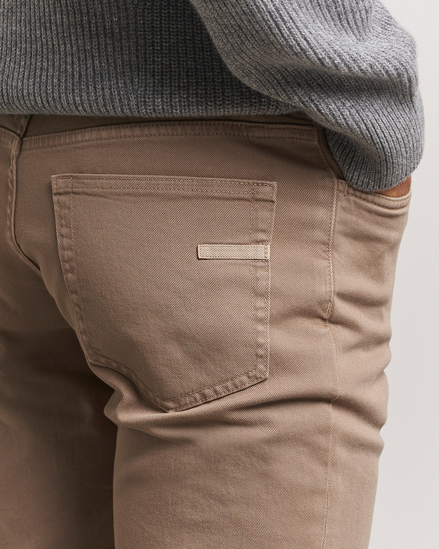 Herren | Hosen | Zegna | 5-Pocket Comfort Denim Pants Beige