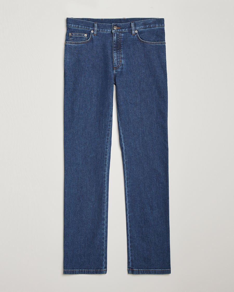 Herren | Jeans | Zegna | 5-Pocket Denim Jeans Stone Washed
