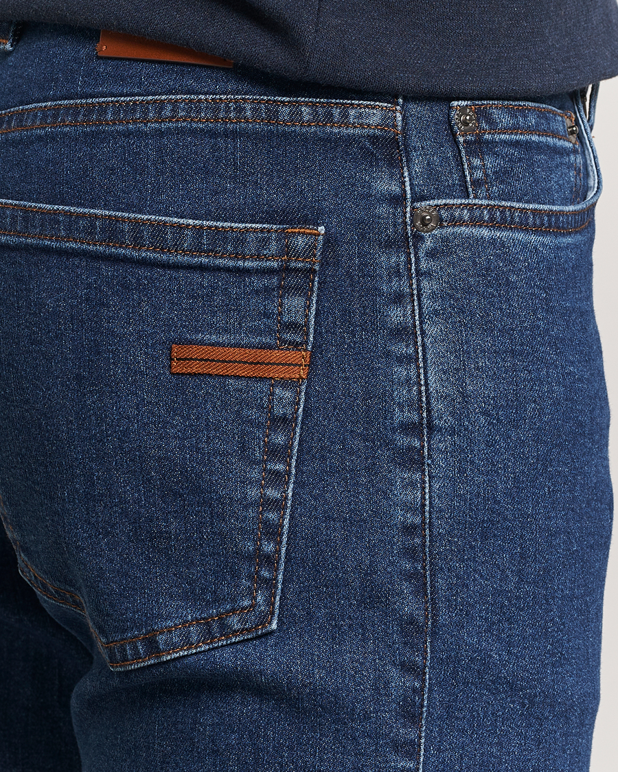 Herren | Jeans | Zegna | 5-Pocket Denim Jeans Stone Washed