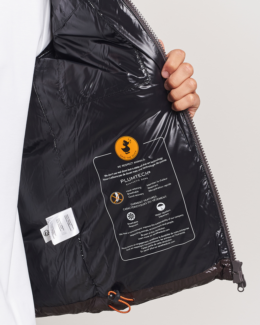 Herren | Jacken | Save The Duck | Edgard Padded Puffer Brown Black