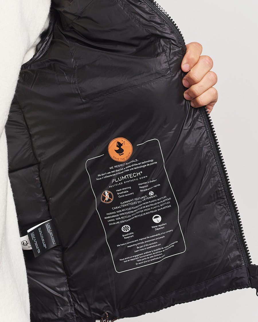 Herren | Jacken | Save The Duck | Albus Cord Padded Puffer Jacket Black