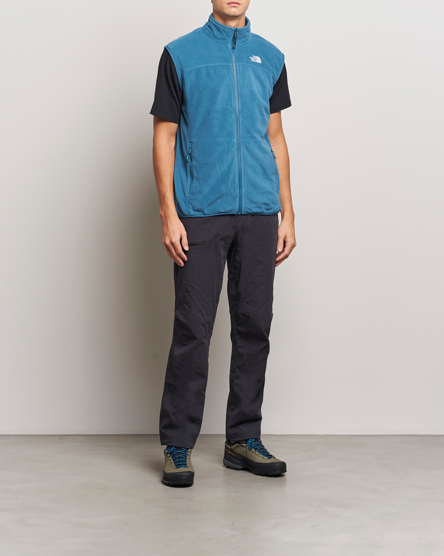 Herren | Westen | The North Face | 100 Glacier Fleece Vest Midnight Petrol