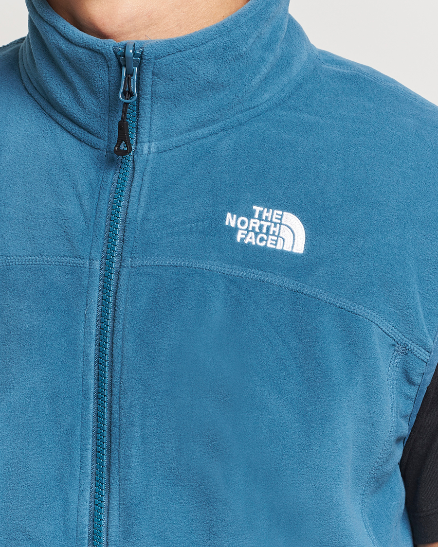 Herren | Westen | The North Face | 100 Glacier Fleece Vest Midnight Petrol