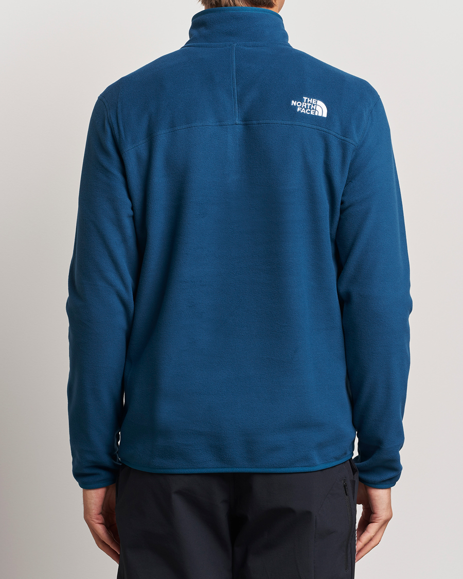 Herren | Pullover | The North Face | 100 Glacier Fleece 1/4 Zip Midnight Petrol