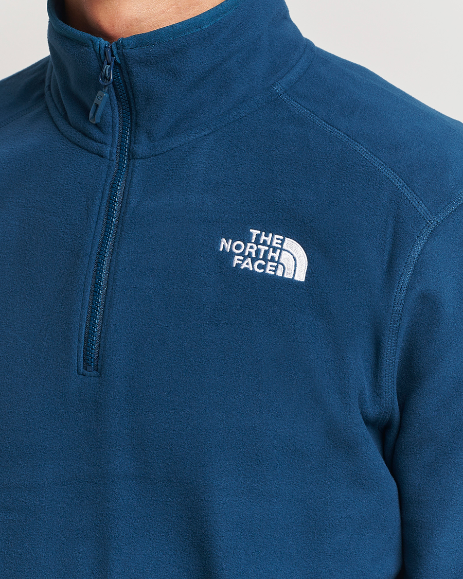 Herren | Pullover | The North Face | 100 Glacier Fleece 1/4 Zip Midnight Petrol