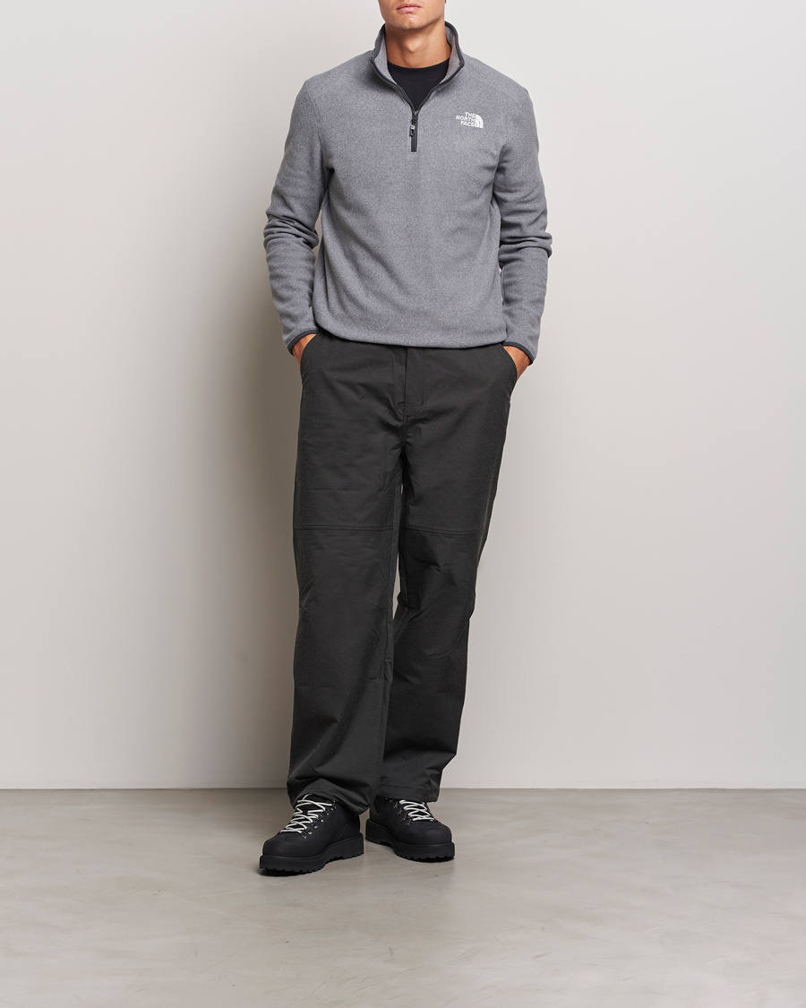 Herren | Pullover | The North Face | 100 Glacier Fleece 1/4 Zip Grey Heather