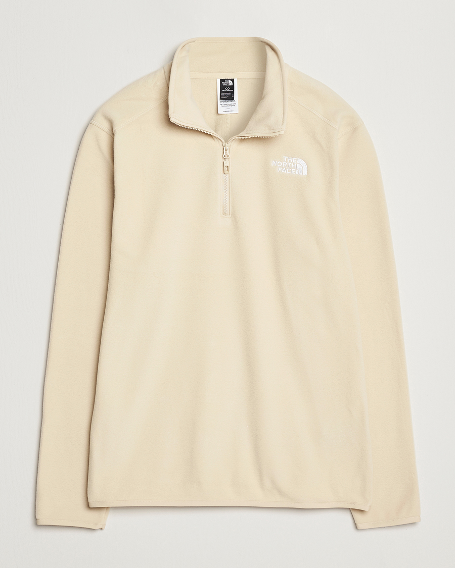 Herren | Pullover | The North Face | 100 Glacier Fleece 1/4 Zip Gravel