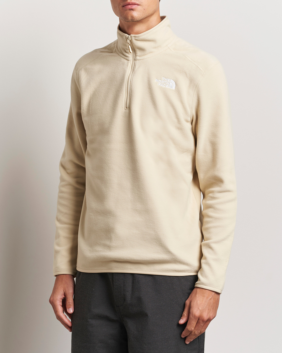 Herren | Pullover | The North Face | 100 Glacier Fleece 1/4 Zip Gravel