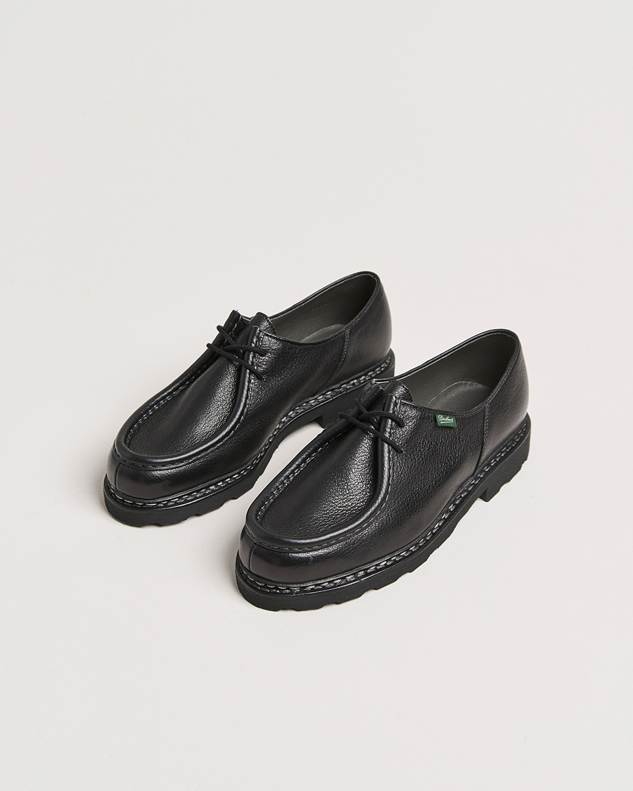 Herren | Derby | Paraboot | Michael Derby Black Deerskin